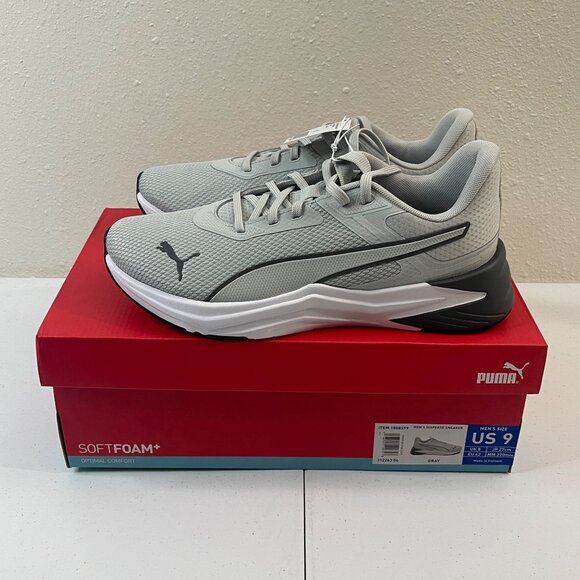 PUMA Men’s Disperse Sneakers Gray SoftFoam+ Training Shoes Size 9 - Picture 9 of 12